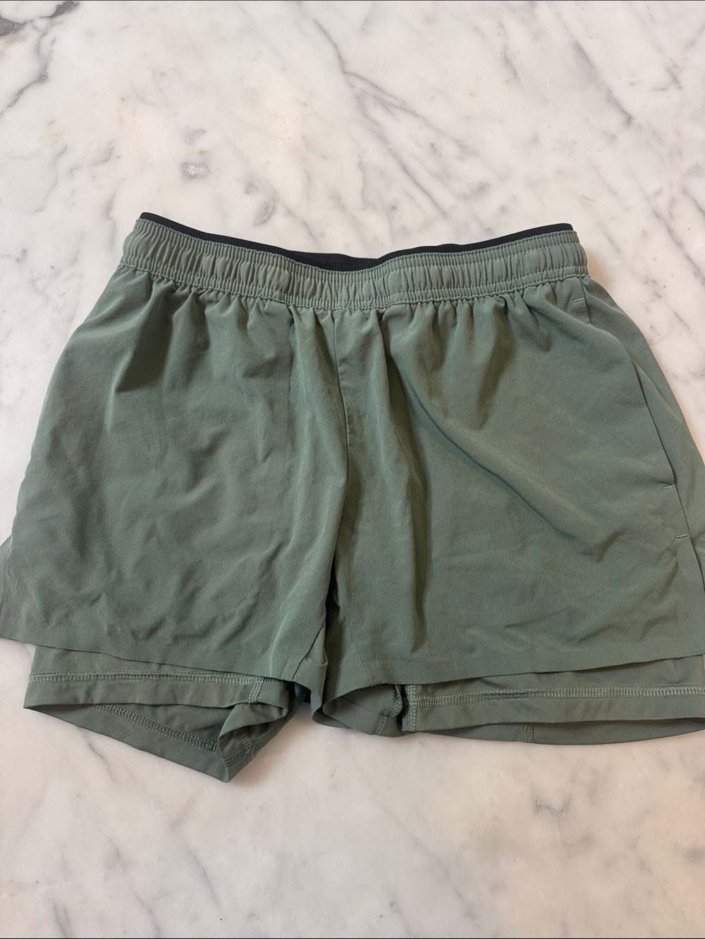 chubbies Green Training Shorts